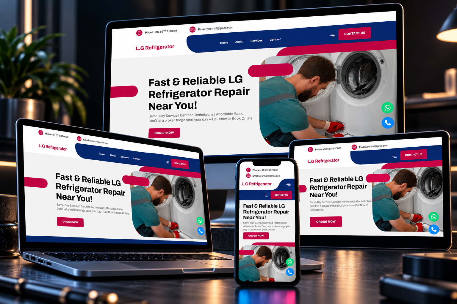 LG Refrigerator Repair Services